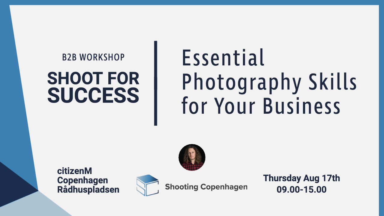 Learn essential photography skills for your business or organisation on this six-hour workshop